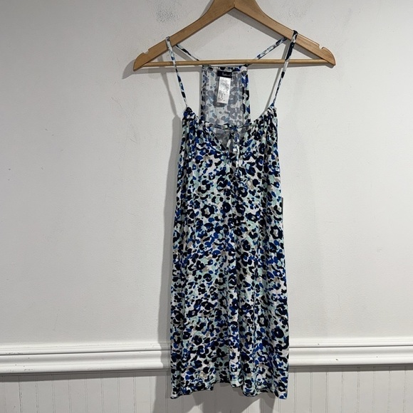 Splendid Print Cover-Up Dress small medium‎ NEW animal print leopard adjustable - Picture 2 of 4